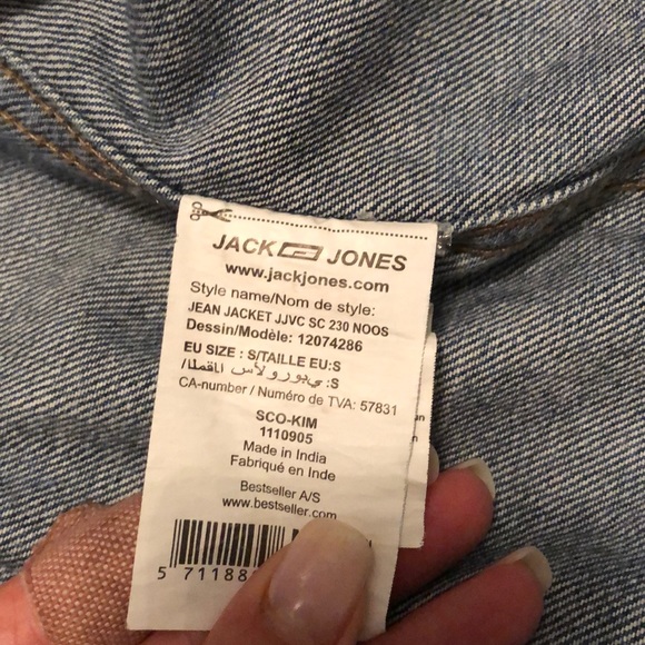 ⭐️HOST PIC ⭐️Jack&Jones Unique Jean jacket - Picture 8 of 8